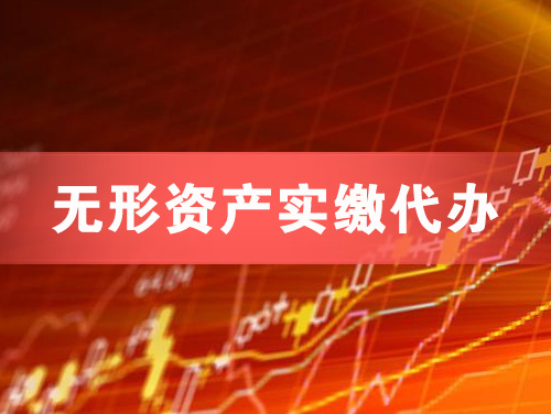 新余无形资产实缴资本代办